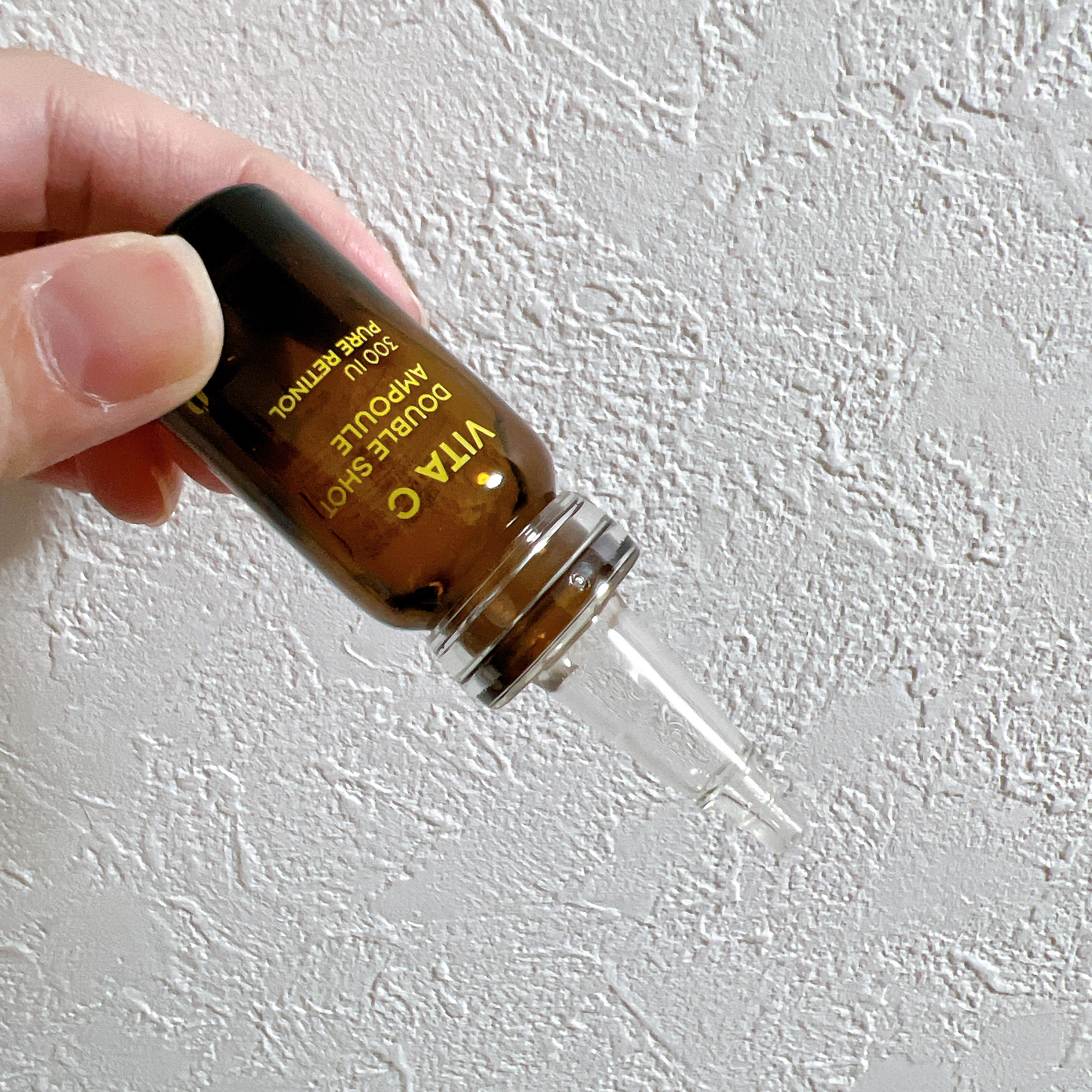 ビタC凍結乾燥ダブルショットアンプルキット/BONCEPT/美容液を使ったクチコミ（1枚目）