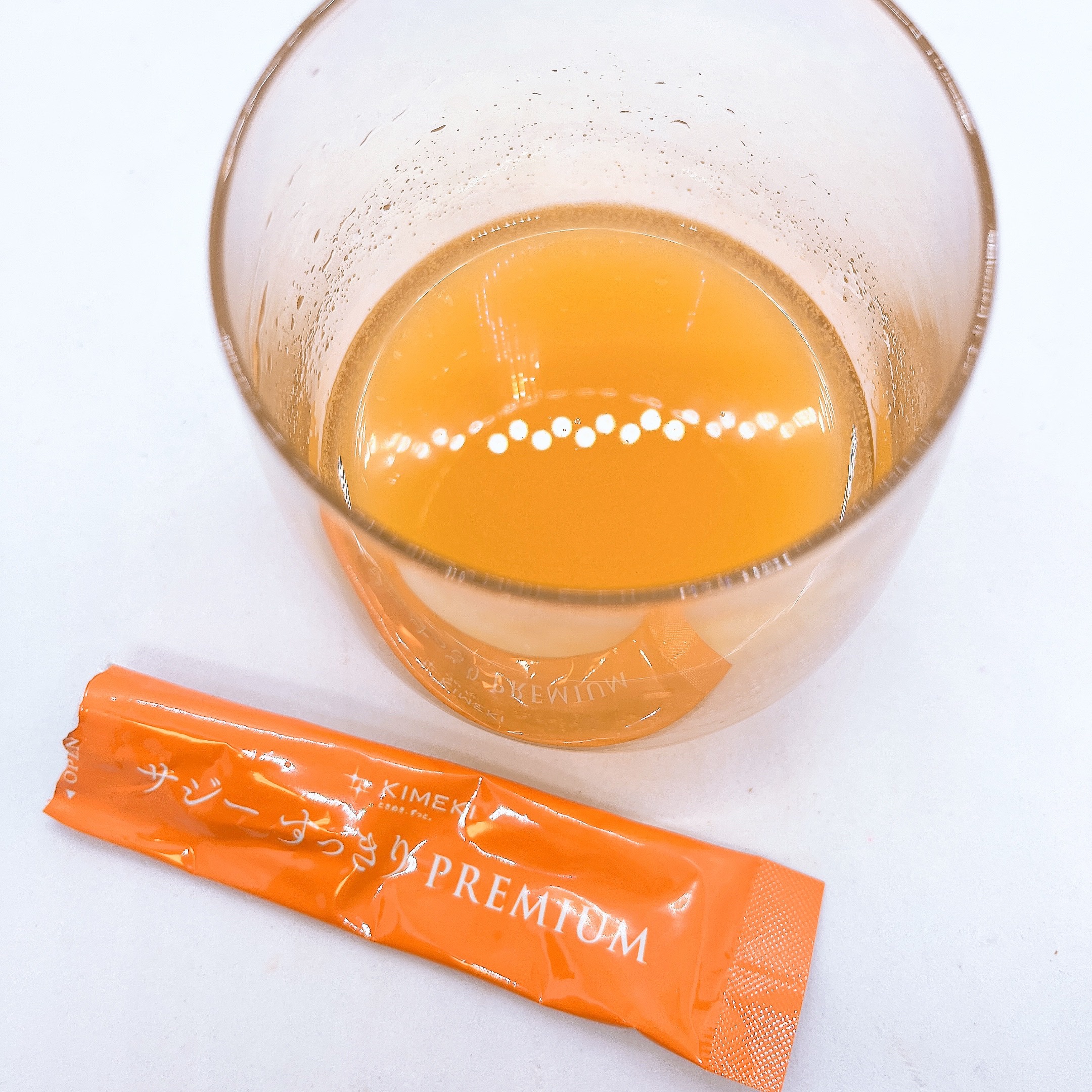サジーすっきりPREMIUM/KIMEKI/その他ドリンクを使ったクチコミ（3枚目）