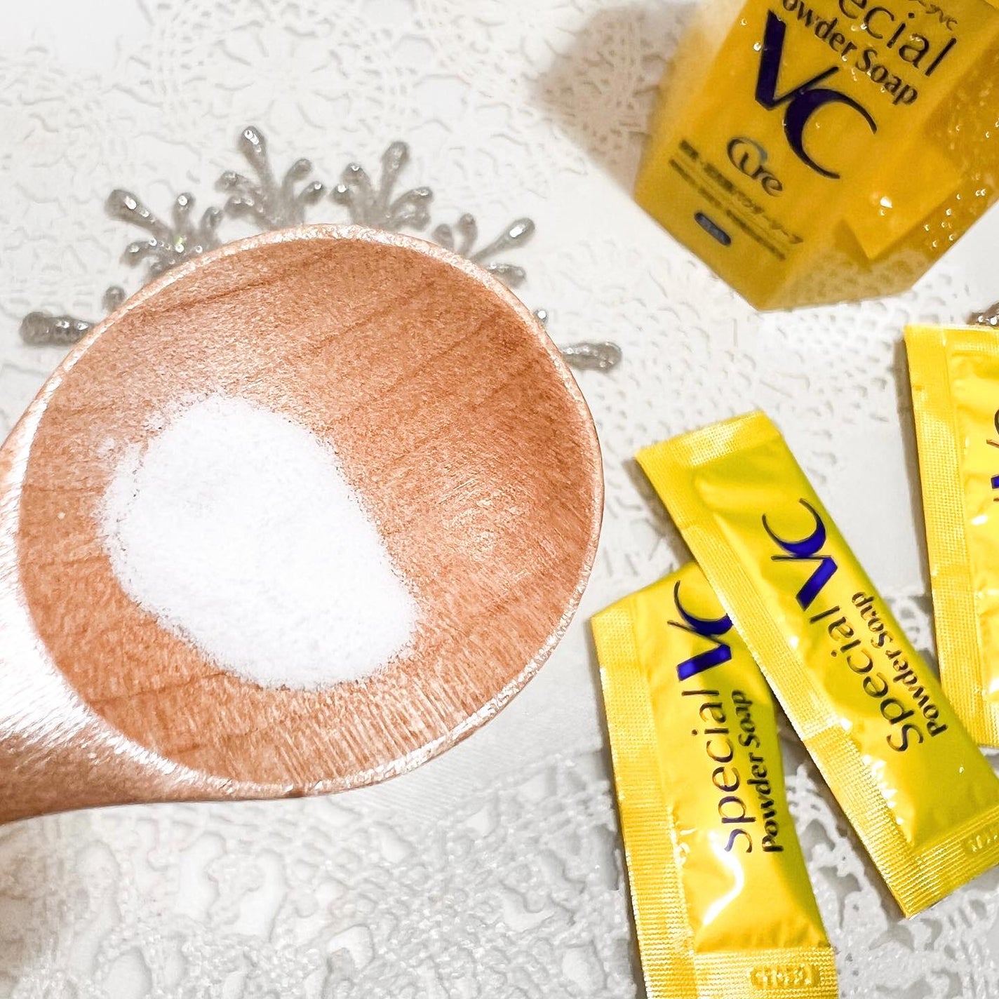 スペシャルパウダーソープVC/Cure/洗顔パウダーを使ったクチコミ(3枚目)