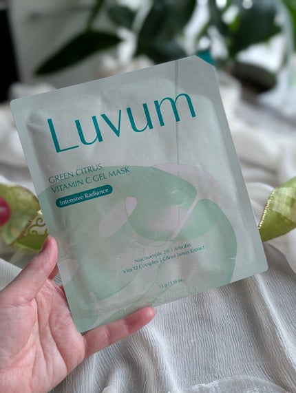 グリーンシトラスビタミンCゲルマスク/Luvum/その他スキンケアを使ったクチコミ(1枚目)