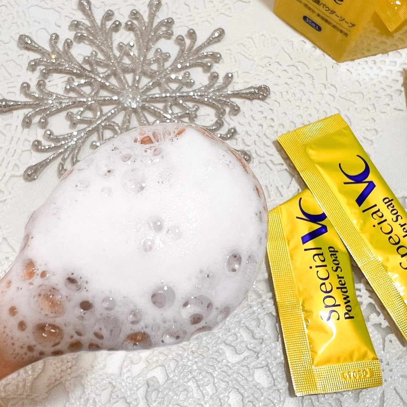 スペシャルパウダーソープVC/Cure/洗顔パウダーを使ったクチコミ(4枚目)