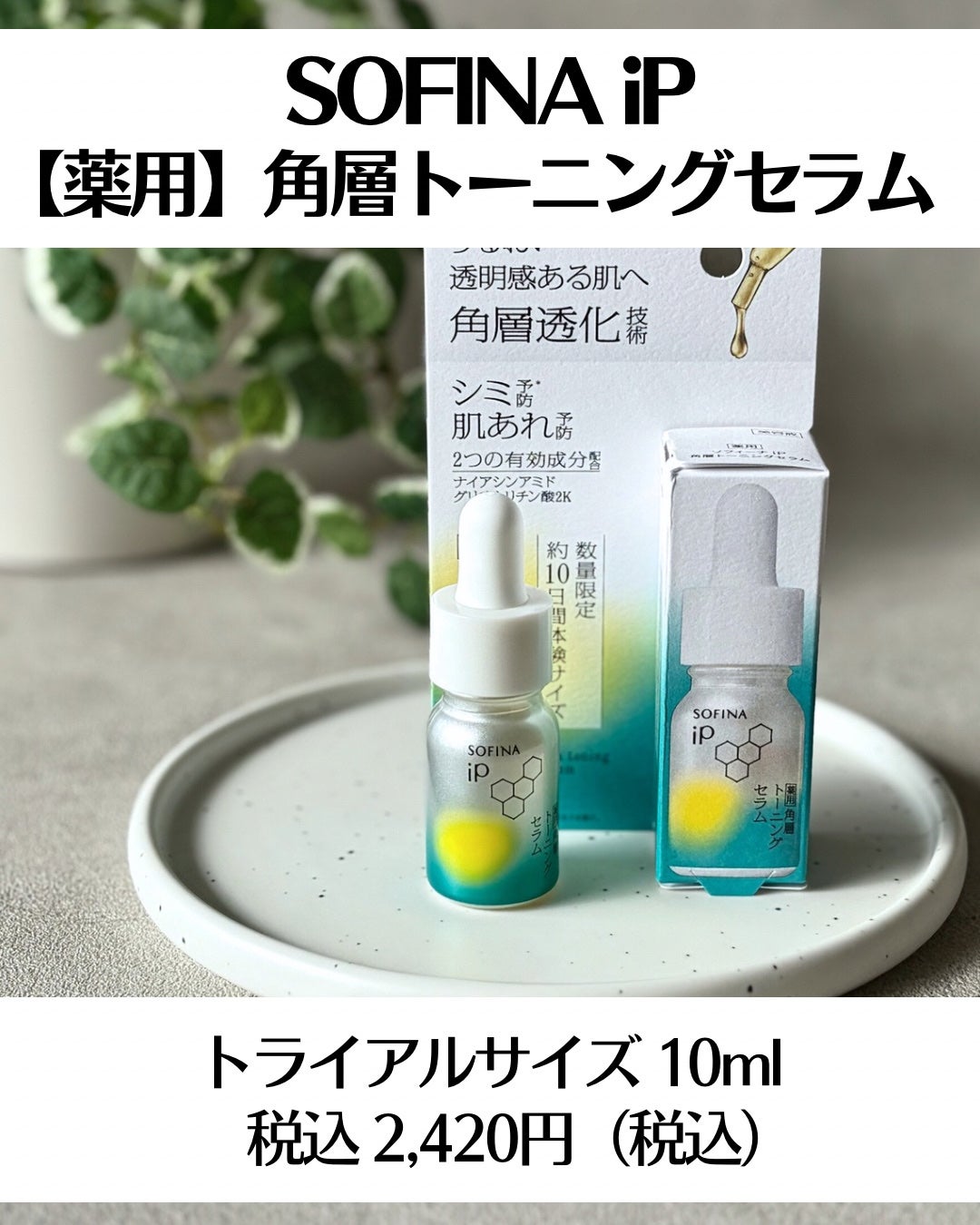 ソフィーナ iP 薬用 角層トーニングセラム/SOFINA iP/美容液を使ったクチコミ(2枚目)