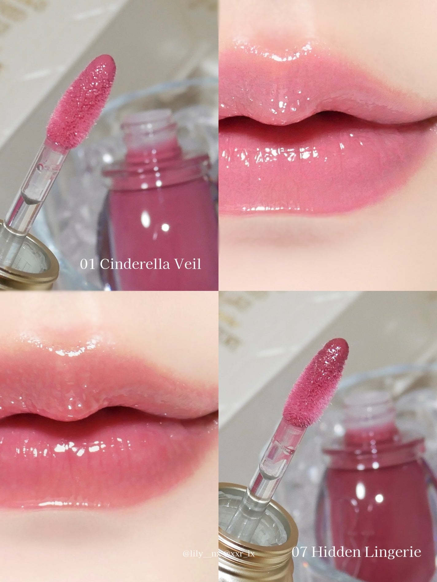 グロッシーハニークーベルチュールリップグロス/Peony/リップグロスを使ったクチコミ(3枚目)