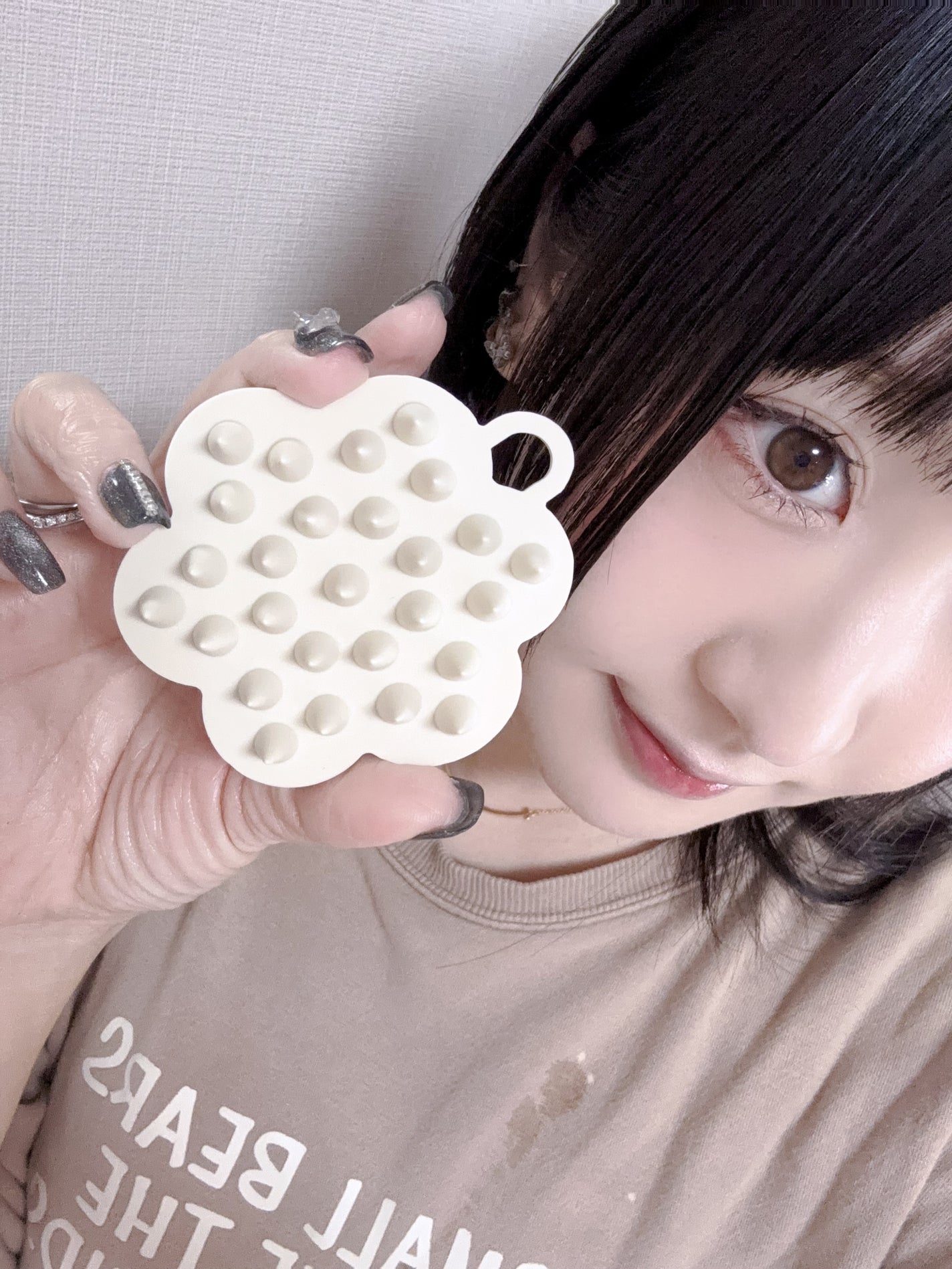 リノン スカルプクレンズブラシ/Linon/スカルプブラシを使ったクチコミ(3枚目)