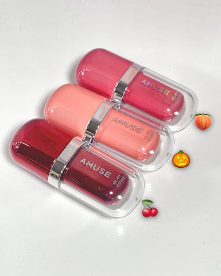 ジェルフィットグロス/AMUSE/リップグロスを使ったクチコミ(2枚目)