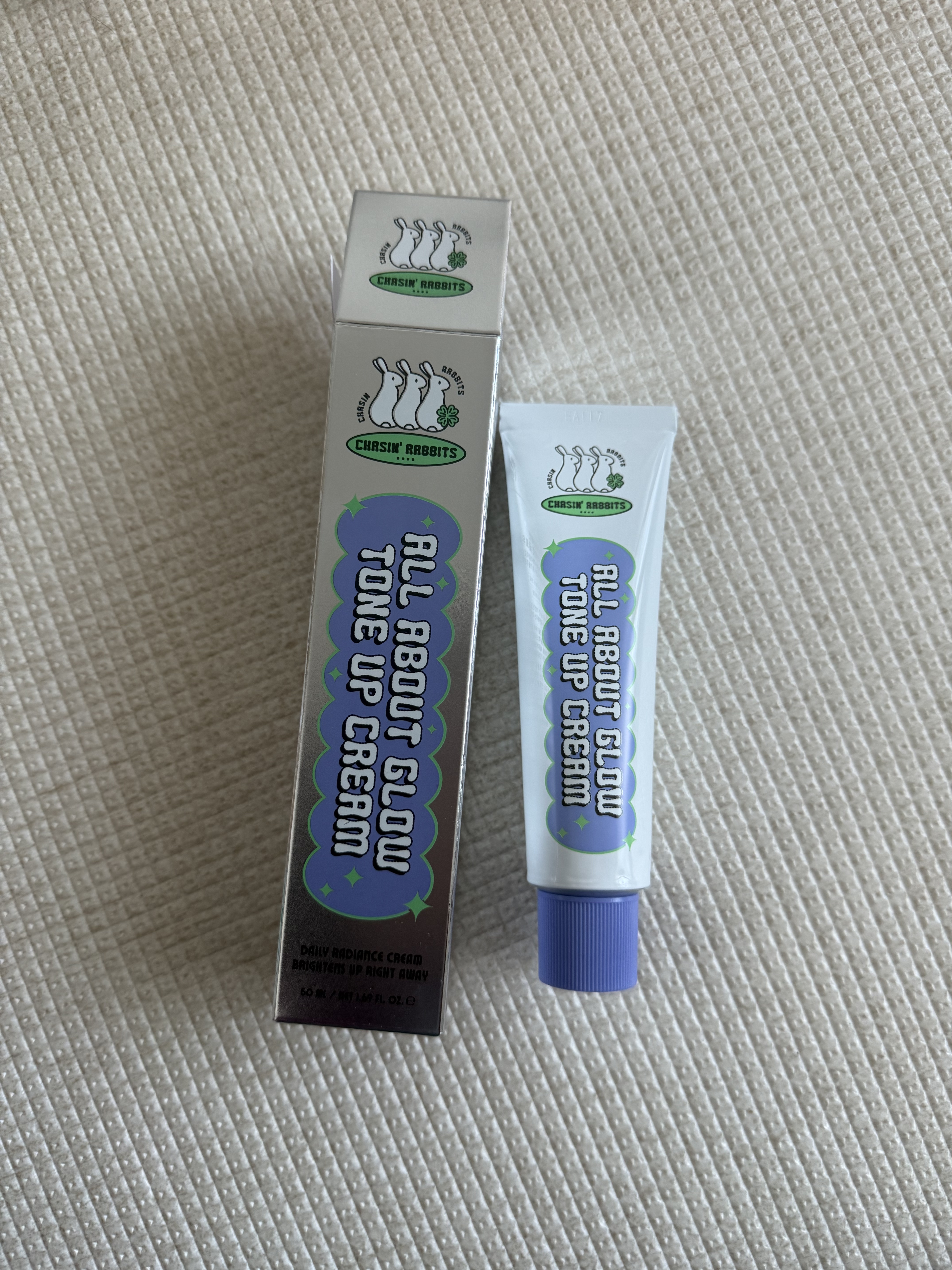 オールアバウトグロウトーンアップクリーム/CHASIN'RABBITS/化粧下地を使ったクチコミ（1枚目）