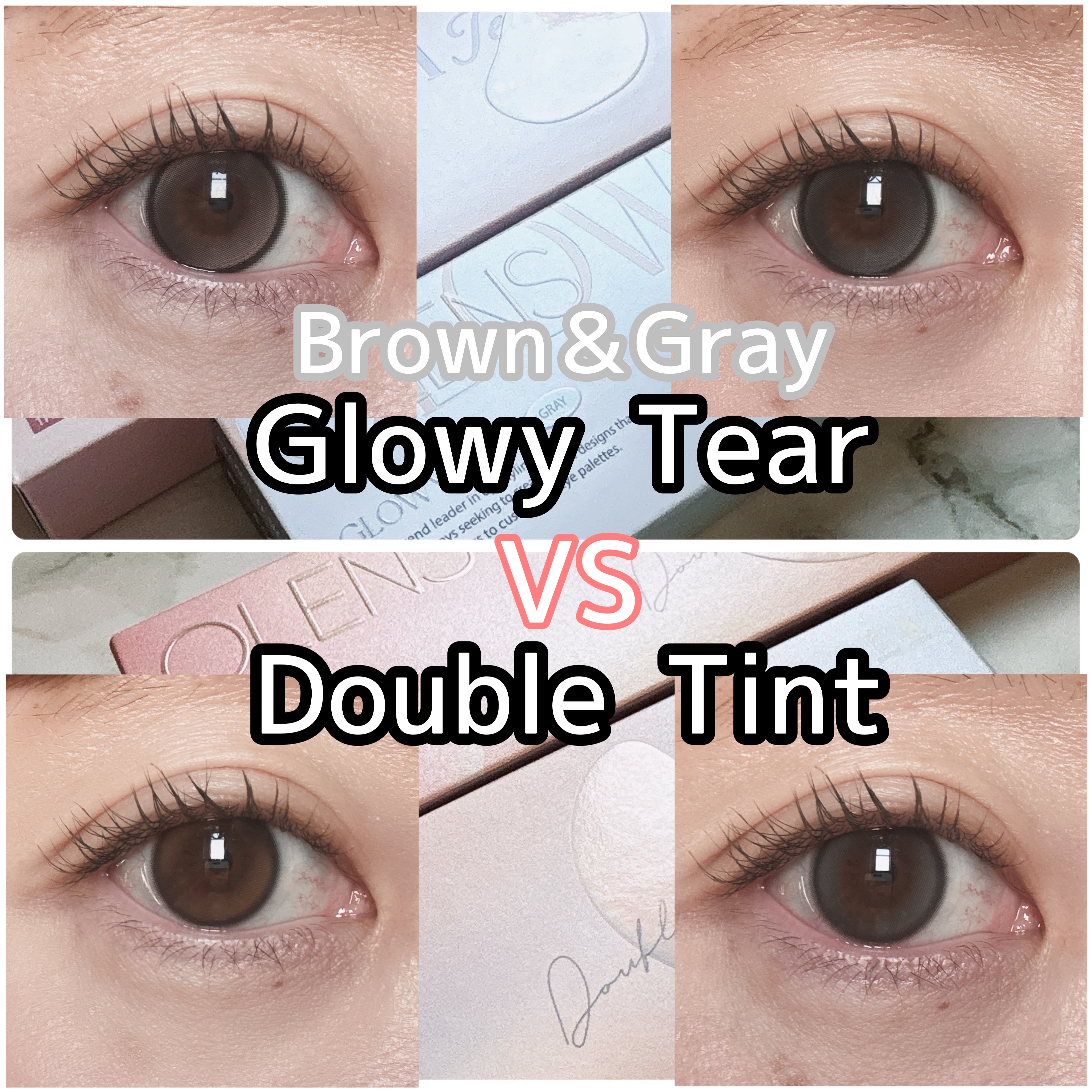 Double Tint 1day/OLENS/カラーコンタクトレンズを使ったクチコミ（1枚目）