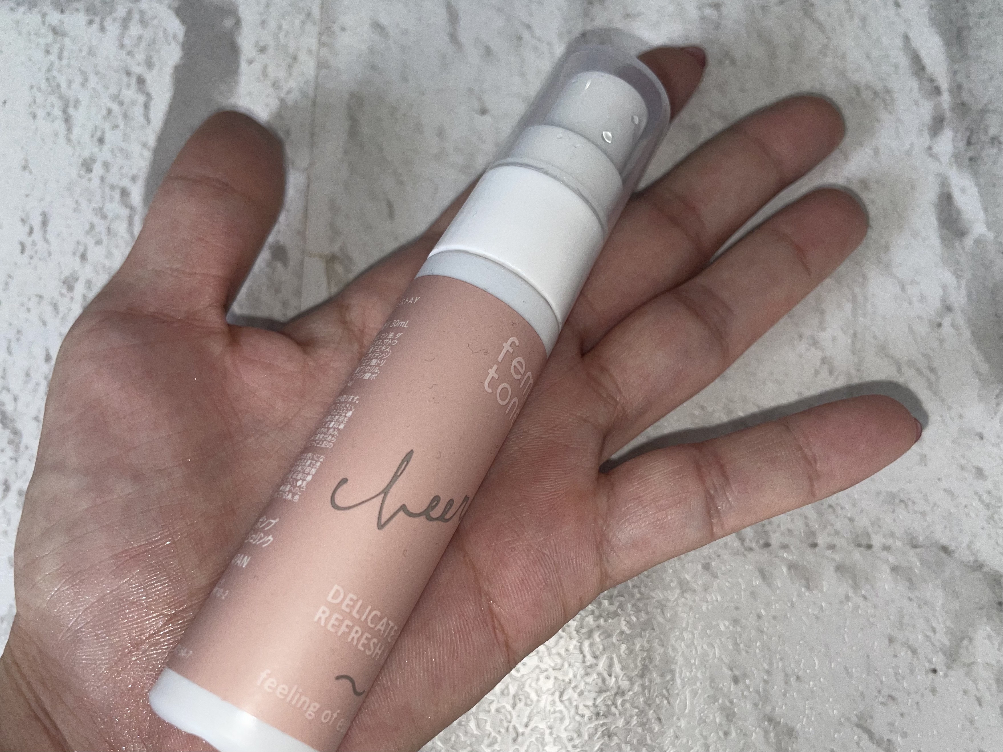 デリケートデオ リフレッシュミストAY/fem tone/デリケートゾーンケアを使ったクチコミ（2枚目）