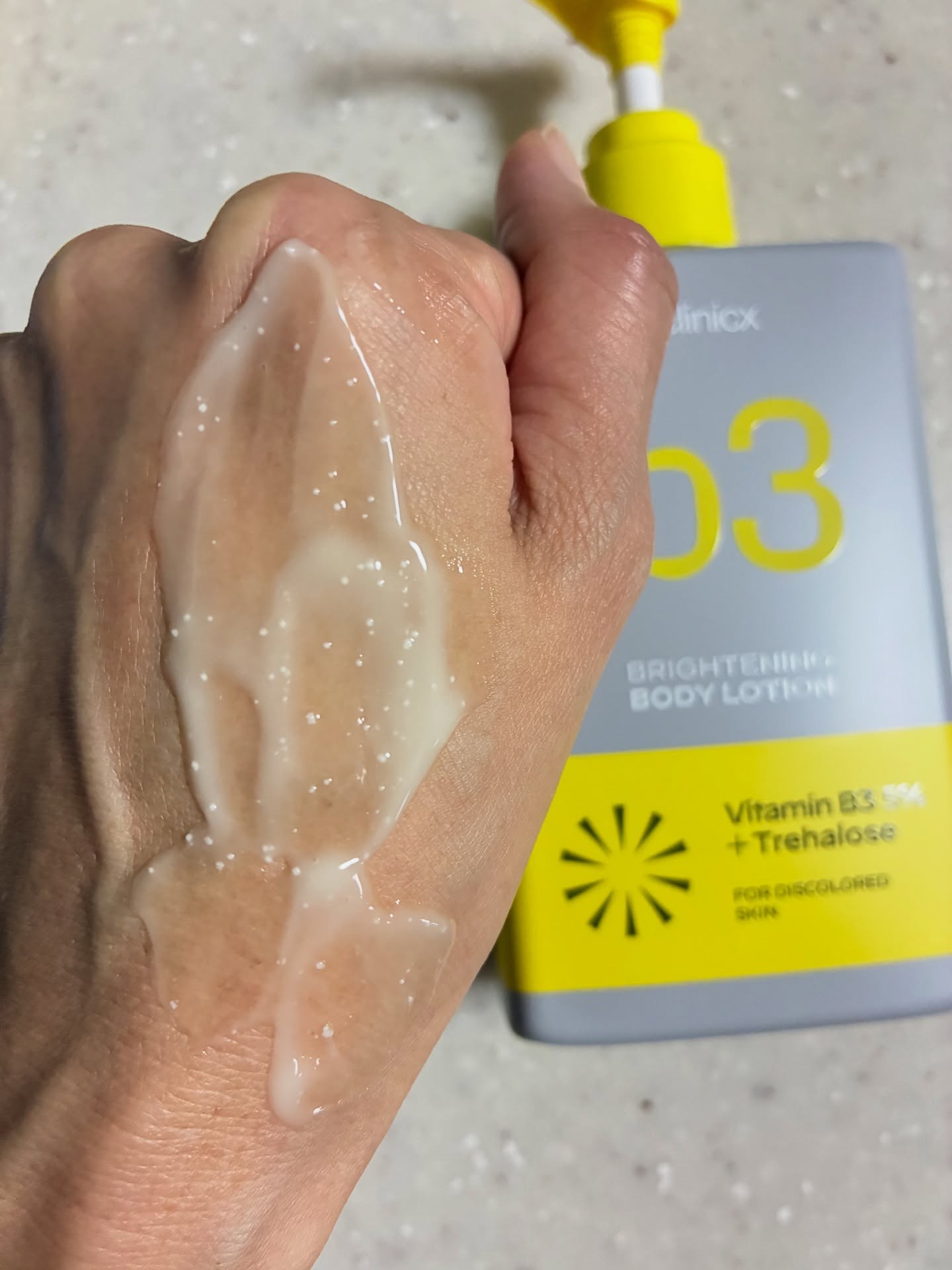 ナイアシンアミド 5% ボディローション/b.clinicx/ボディローションを使ったクチコミ（3枚目）