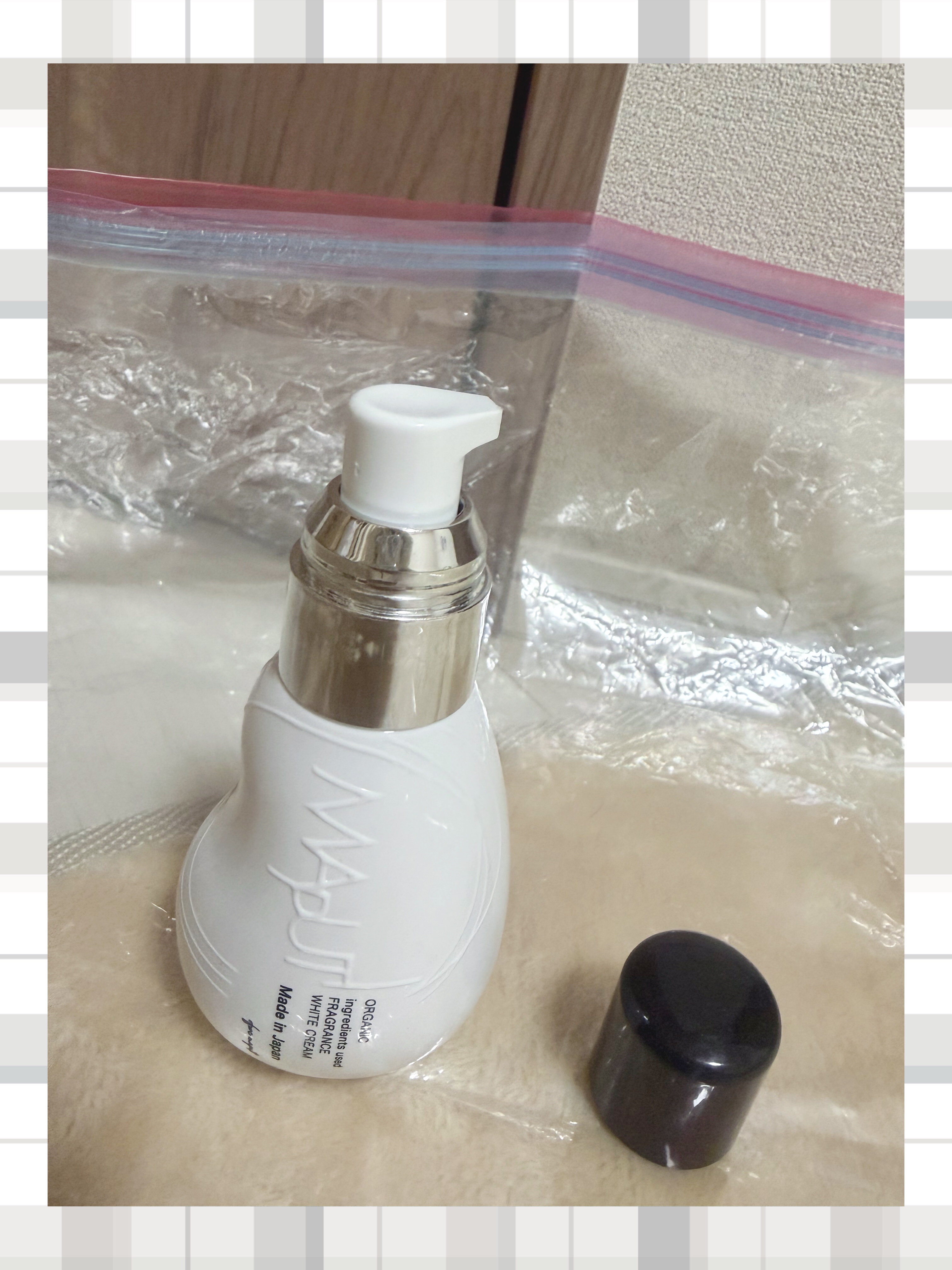 オーガニックフレグランスホワイトクリーム/MAPUTI/デリケートゾーンケアを使ったクチコミ（1枚目）