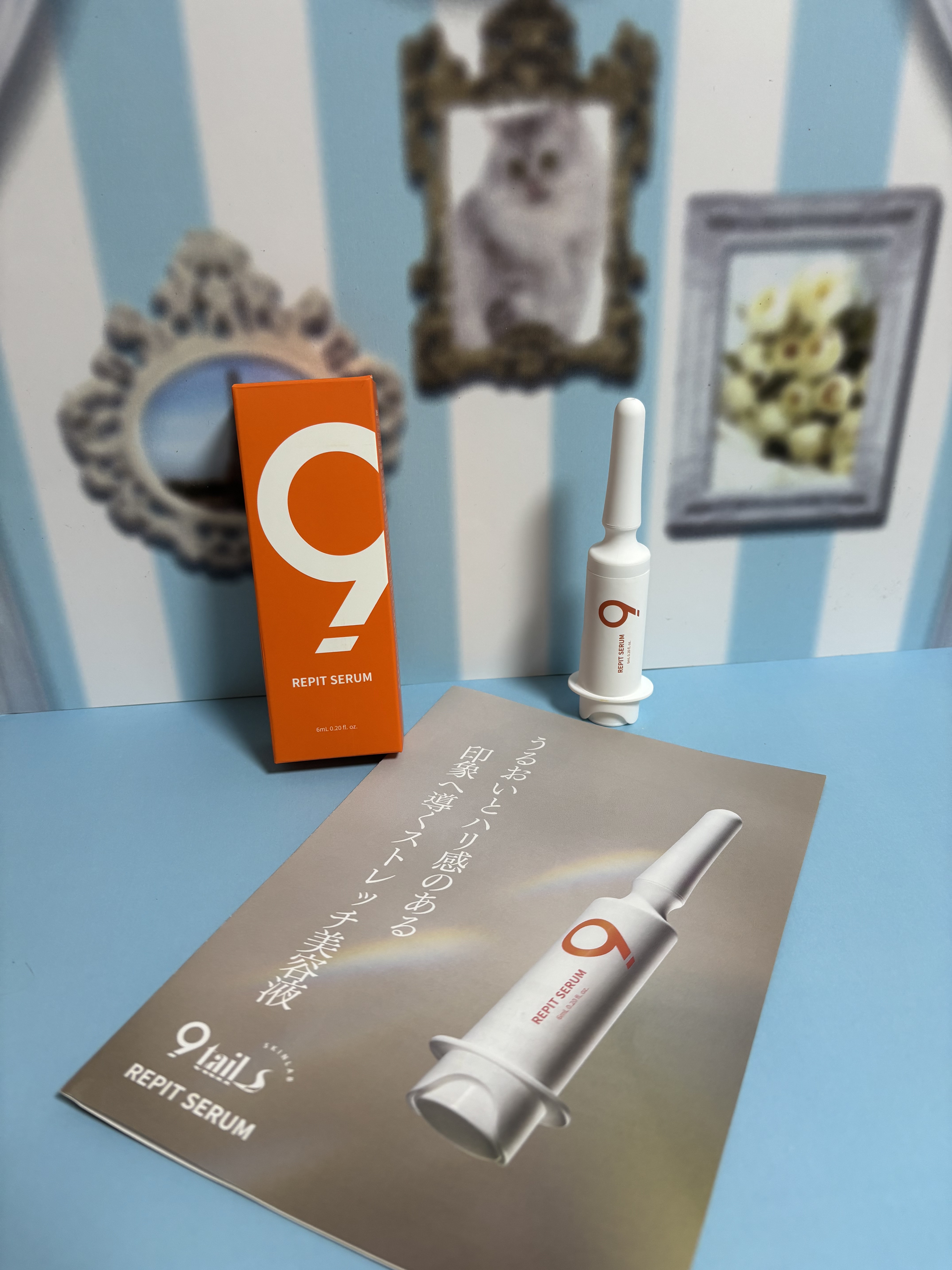 【Repit Serum（レピットセラム）🧡】

#PR #わたしに贈る癒し美容 
塗るボトックス”※とも呼ばれるシワ改善美容液です✨
いつものスキンケアルーティンにこちらをプラスするだけなので、ラクチンなセラムです🧡
※ボトックス」と