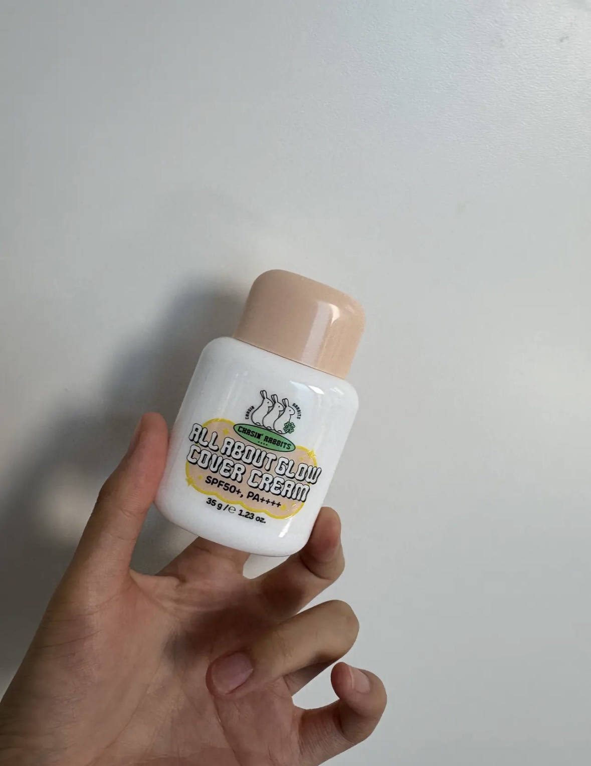 オールアバウトグロウカバークリーム/CHASIN'RABBITS/日焼け止めクリームを使ったクチコミ（1枚目）