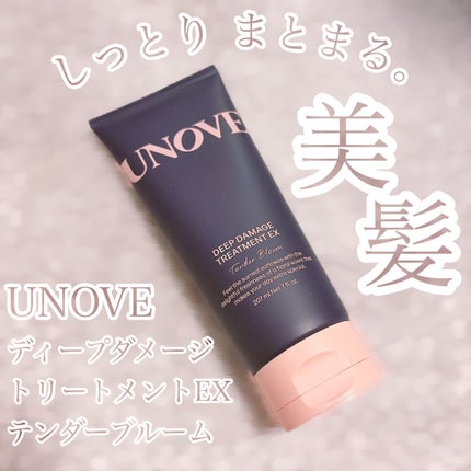 ディープダメージトリートメントEX/UNOVE/洗い流すヘアトリートメントを使ったクチコミ(1枚目)