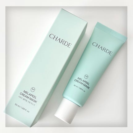 メラピールクリームマスク/CHARDE/ピーリングを使ったクチコミ(1枚目)