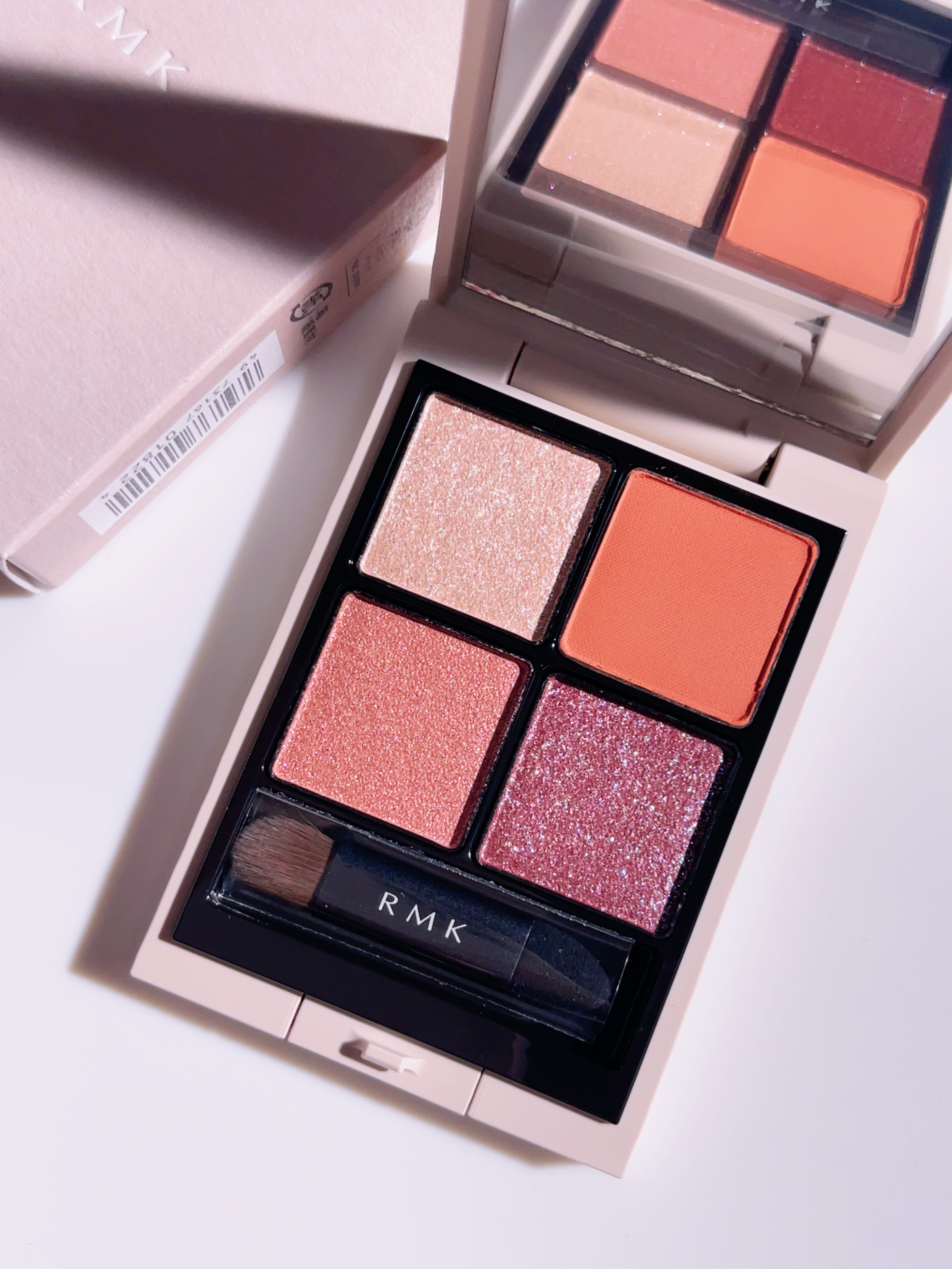 RMK シンクロマティック アイシャドウパレット/RMK/アイシャドウパレットを使ったクチコミ（1枚目）