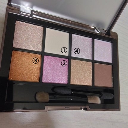 8色アイシャドウパレット/and us/アイシャドウパレットを使ったクチコミ(2枚目)