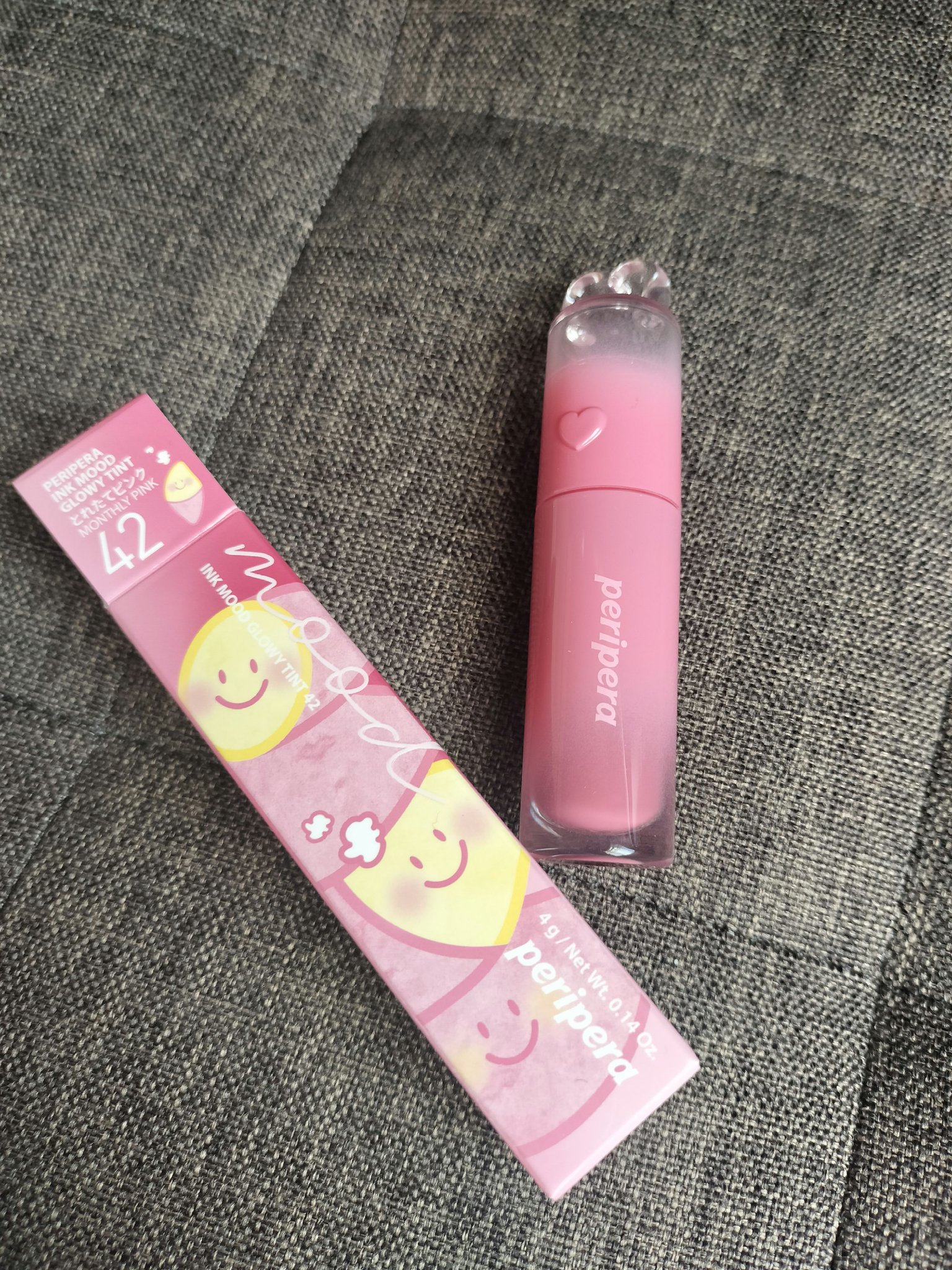 ペリペラ インク ムード グロイ ティント/PERIPERA/リップティントを使ったクチコミ（2枚目）