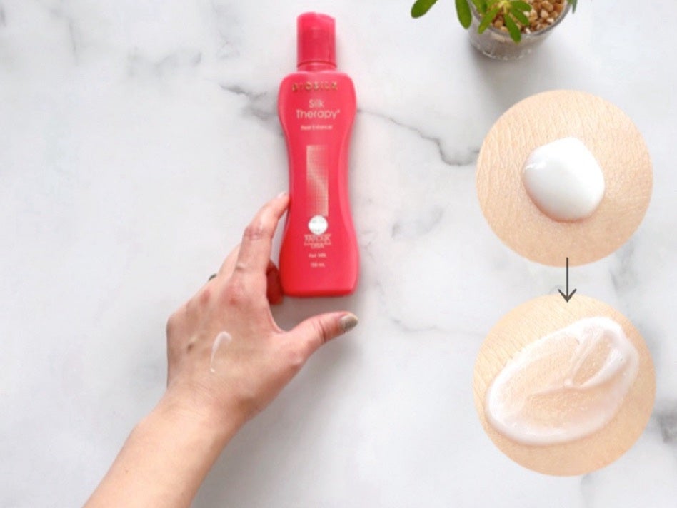 ヒートエンハンサーヘアミルク/Silk Therapy/ヘアミルクを使ったクチコミ(3枚目)