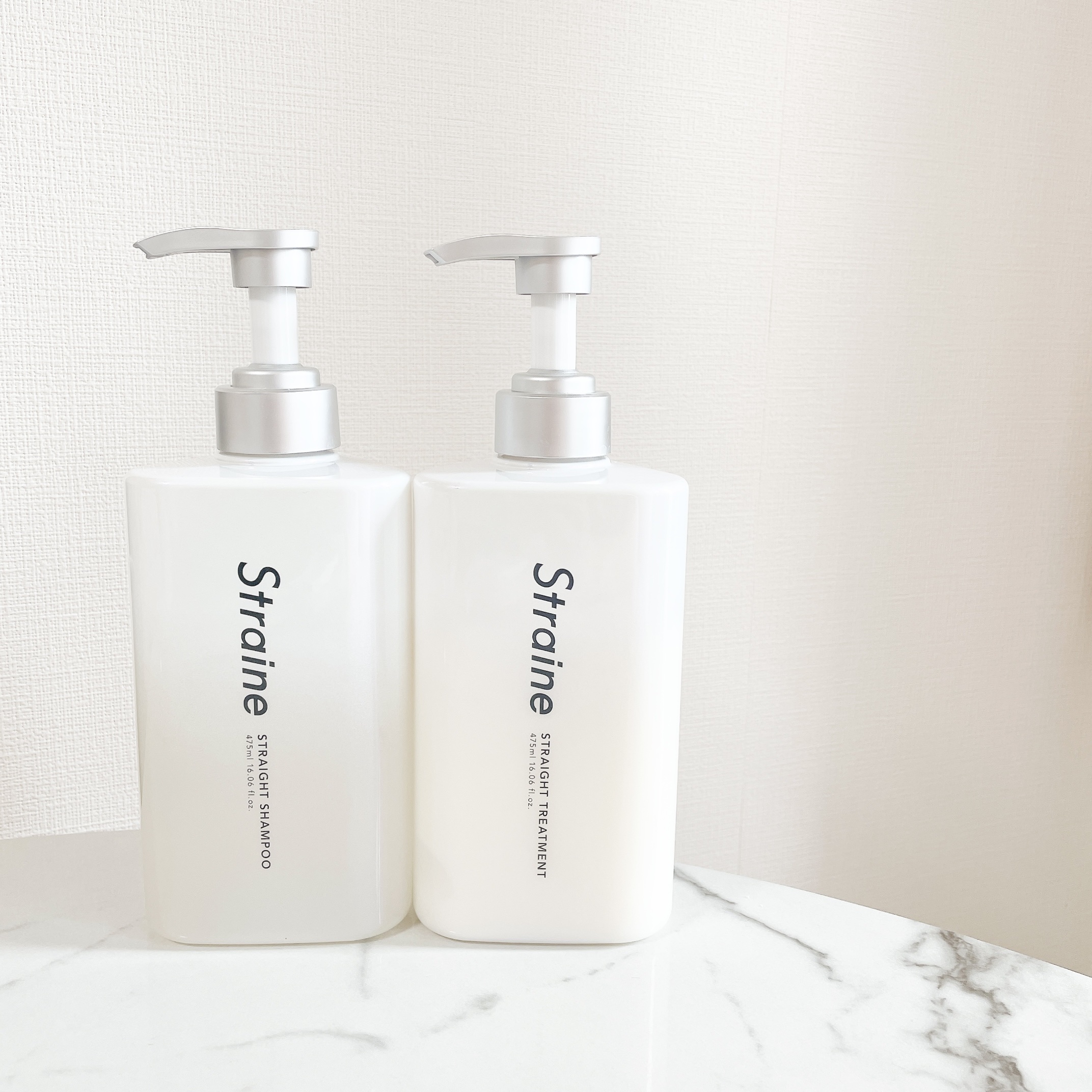 ストレートシャンプー/ストレートトリートメント ホワイトブロッサムの香り/Straine/市販シャンプーを使ったクチコミ（1枚目）