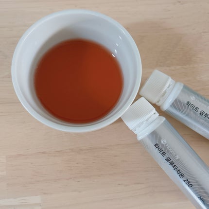 みーさん¨̮⸝⋆ on LIPS 「𝗛𝘂𝗼𝗻𝘀𝗡ホワイトグルタチオンアンプル𝟮𝟱𝟬♡光り輝くあなた..」(2枚目)