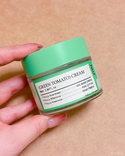 グリーントマトクリーム/FULLY/フェイスクリームを使ったクチコミ(6枚目)
