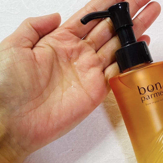 ボンリペア オイル/bonparme/ヘアオイルを使ったクチコミ（2枚目）