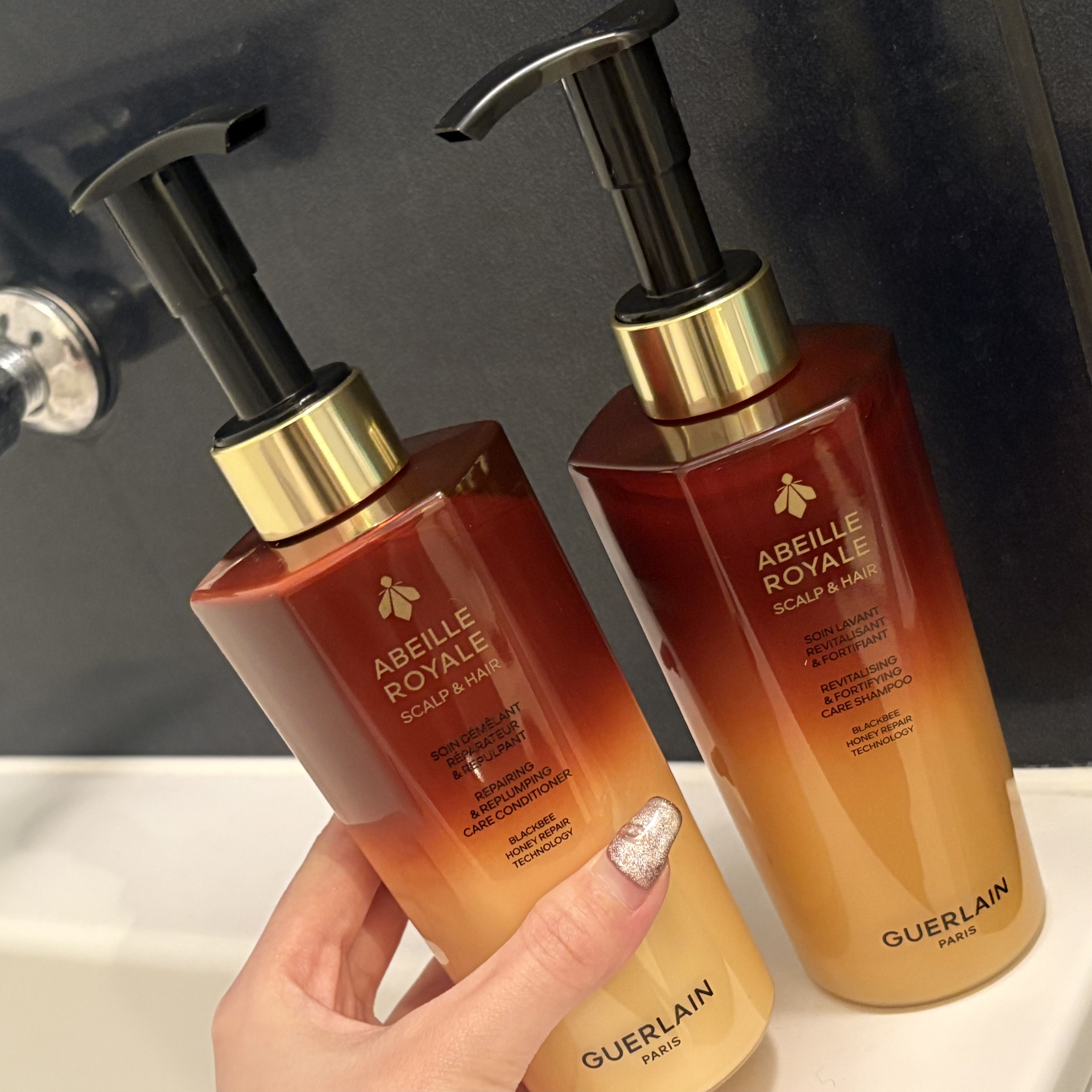 アベイユ ロイヤル スカルプ&ヘア シャンプー/コンディショナー シャンプー（290mL）/GUERLAIN/市販シャンプーを使ったクチコミ（2枚目）
