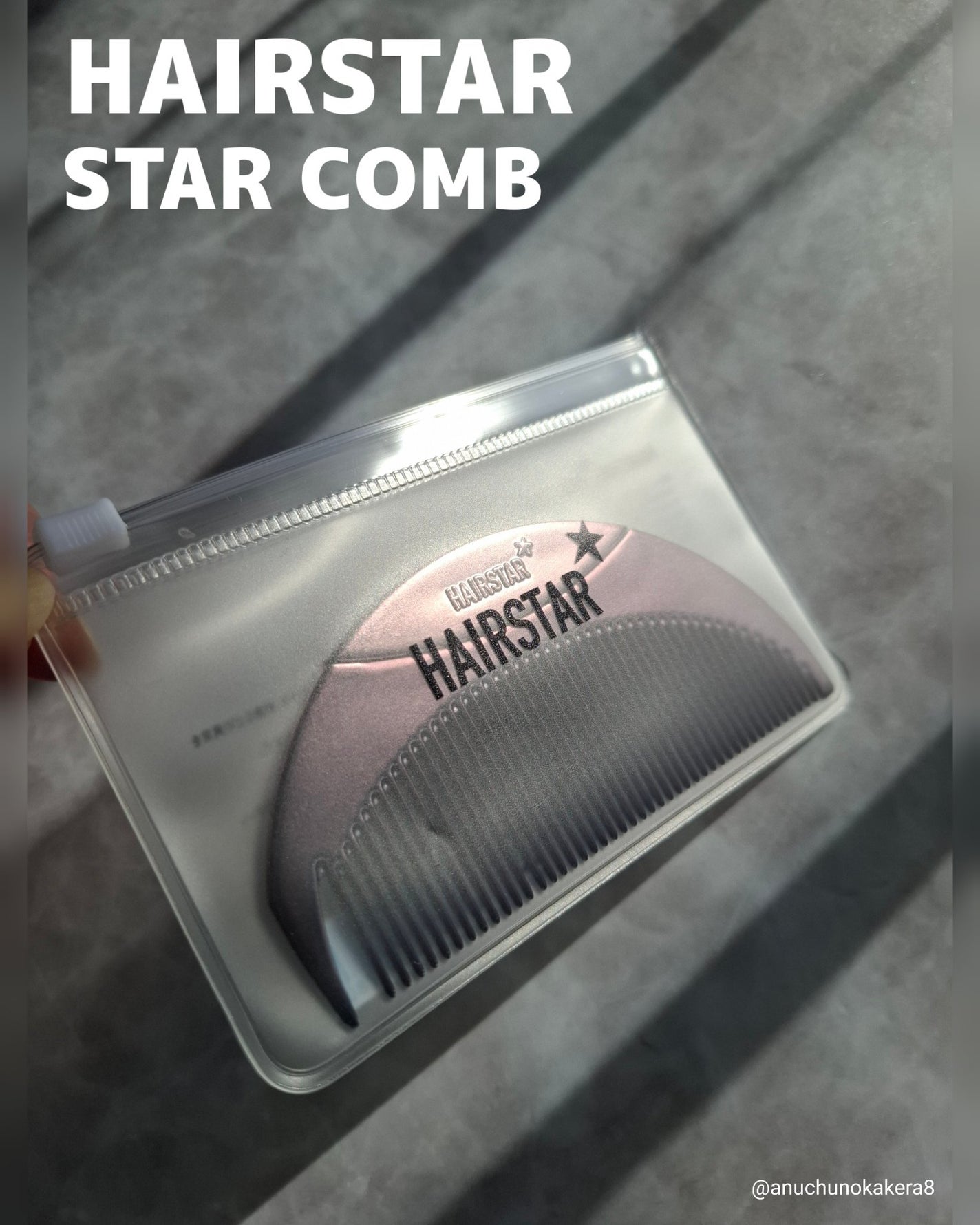 HAIRSTAR スターコーム/HAIRSTAR/ヘアコームを使ったクチコミ(1枚目)