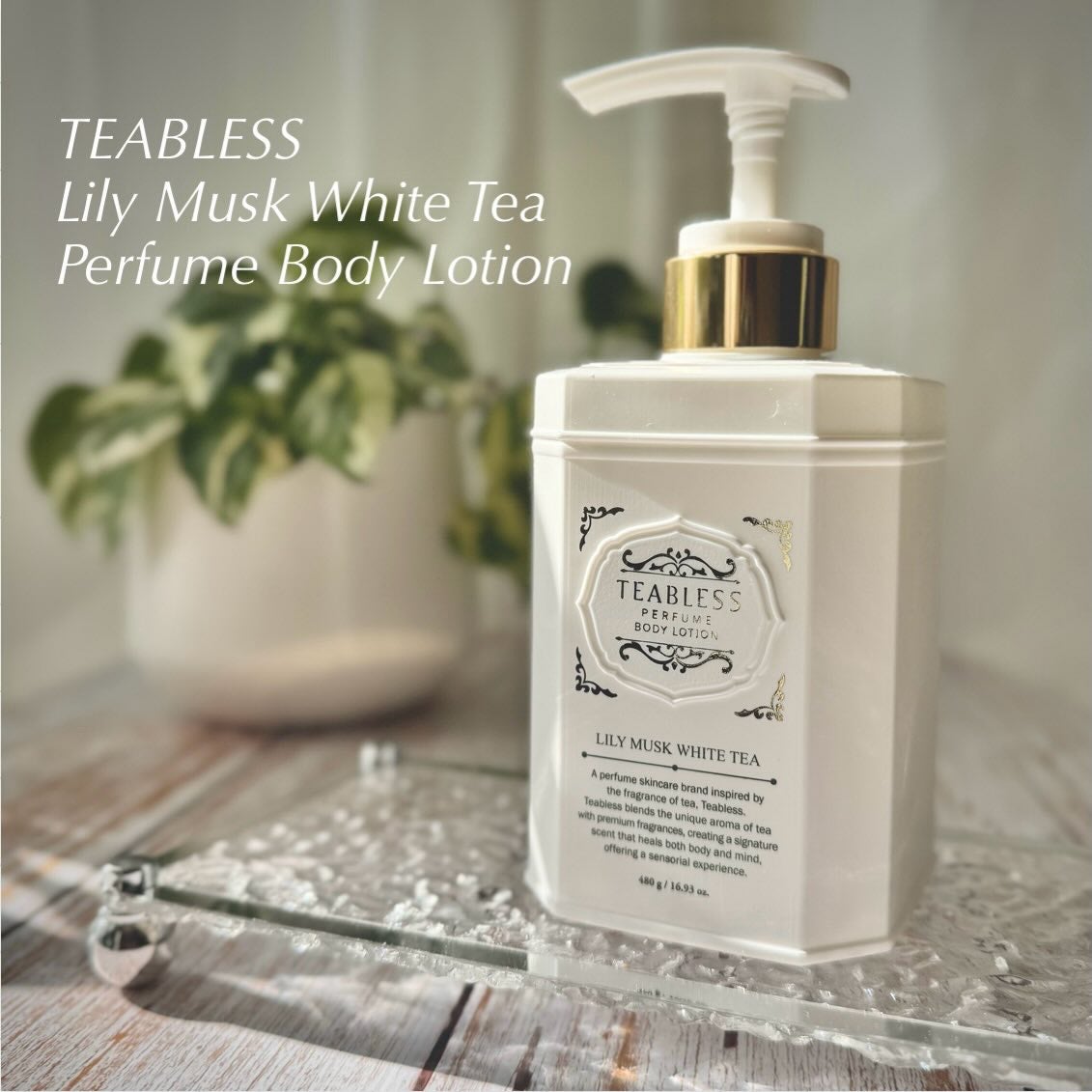 パフュームボディローション リリィムスクホワイトティー/TEABLESS/ボディローションを使ったクチコミ(1枚目)