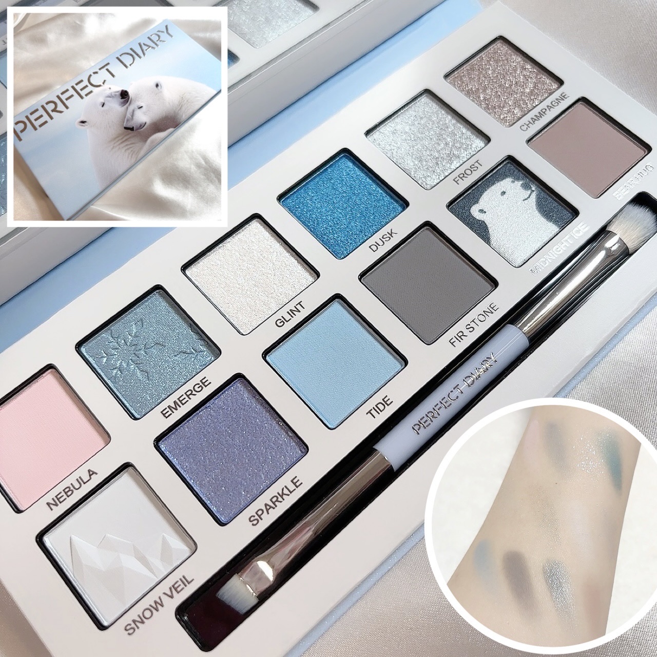 エクスプローラ12色 動物アイシャドウパレット/PERFECT DIARY/アイシャドウパレットを使ったクチコミ（1枚目）