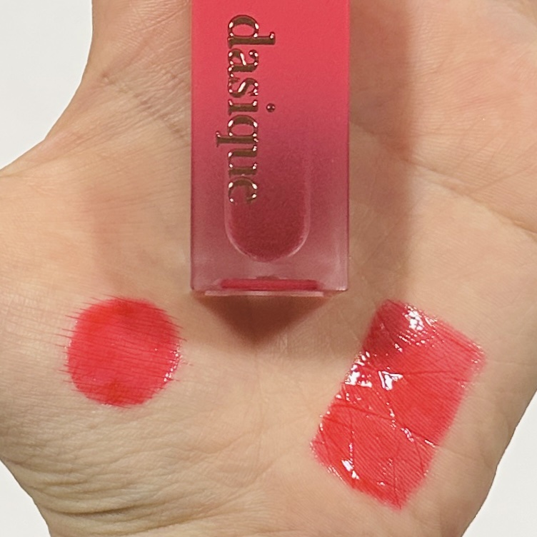 ジューシーデュイティント/dasique/リップティントを使ったクチコミ（2枚目）