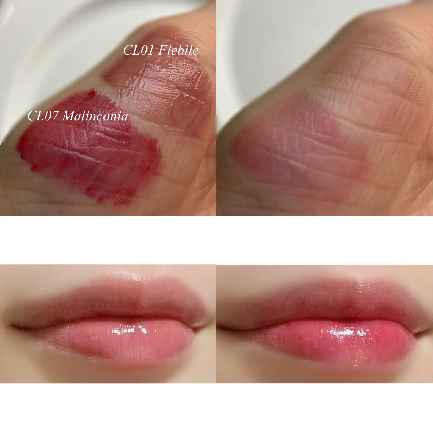 キャンドルライトジュレティント/LoNLy /リップティントを使ったクチコミ（2枚目）