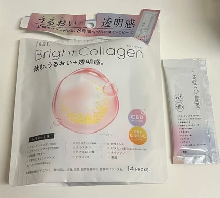 ブライト コラーゲン/Feat./美容サプリメントを使ったクチコミ(1枚目)
