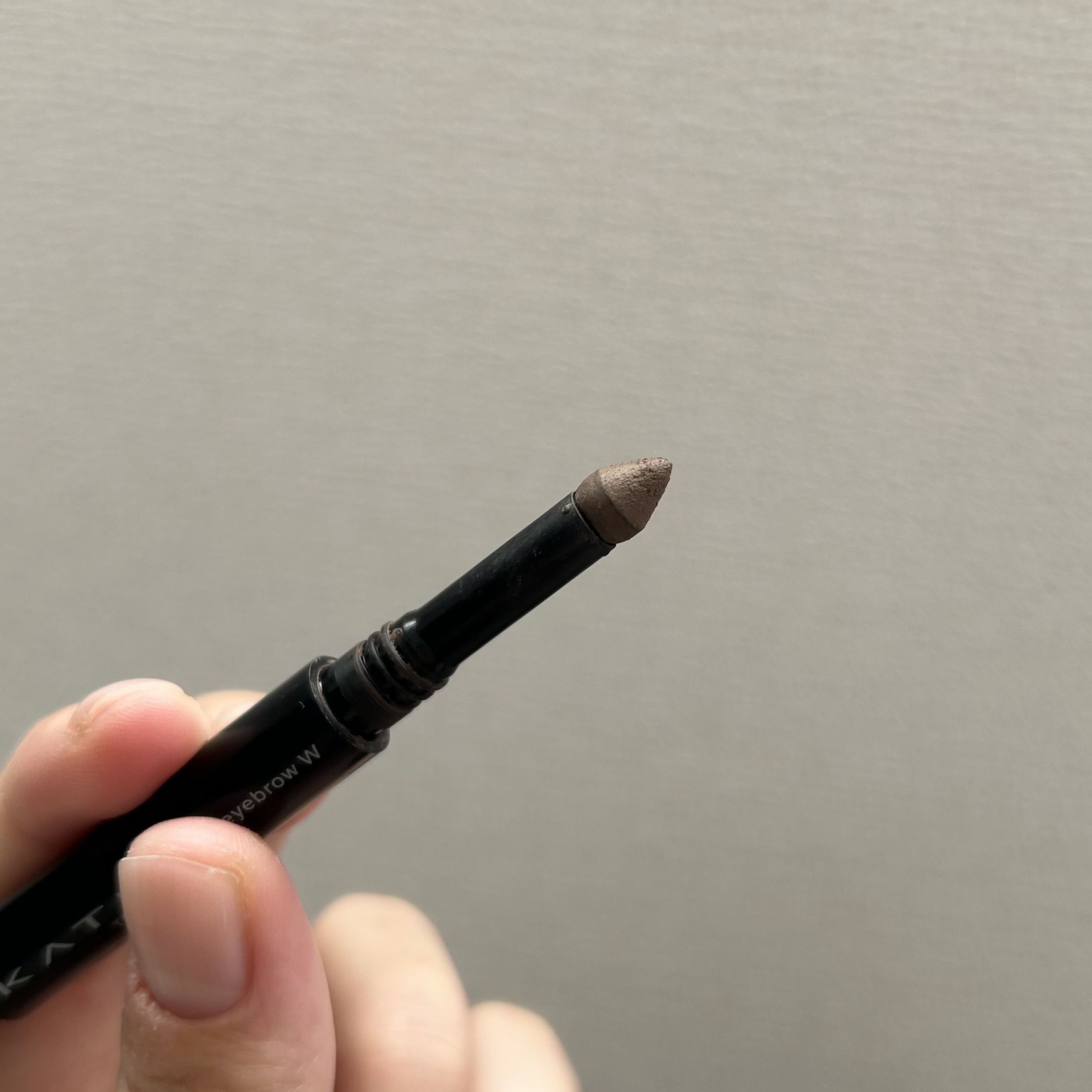 ラスティングデザインアイブロウW (スクエア)/KATE/アイブロウペンシルを使ったクチコミ（3枚目）