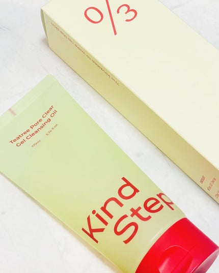 ティーツリージェルクレンジングオイル/KindStep/クレンジングジェルを使ったクチコミ(4枚目)