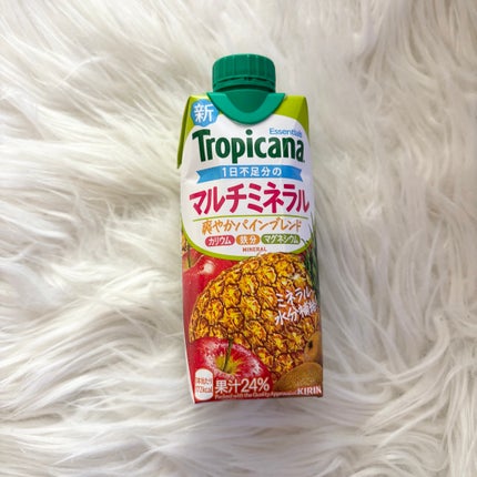 トロピカーナエッセンシャルズ マルチミネラル/トロピカーナ/ドリンクを使ったクチコミ(1枚目)