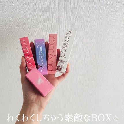 ハンオールブロウカラ/rom&nd/眉マスカラを使ったクチコミ(6枚目)