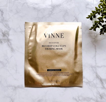 シグニチャーバイオディープコラーゲンファーミングマスク/VINNE /シートマスク・パックを使ったクチコミ(2枚目)
