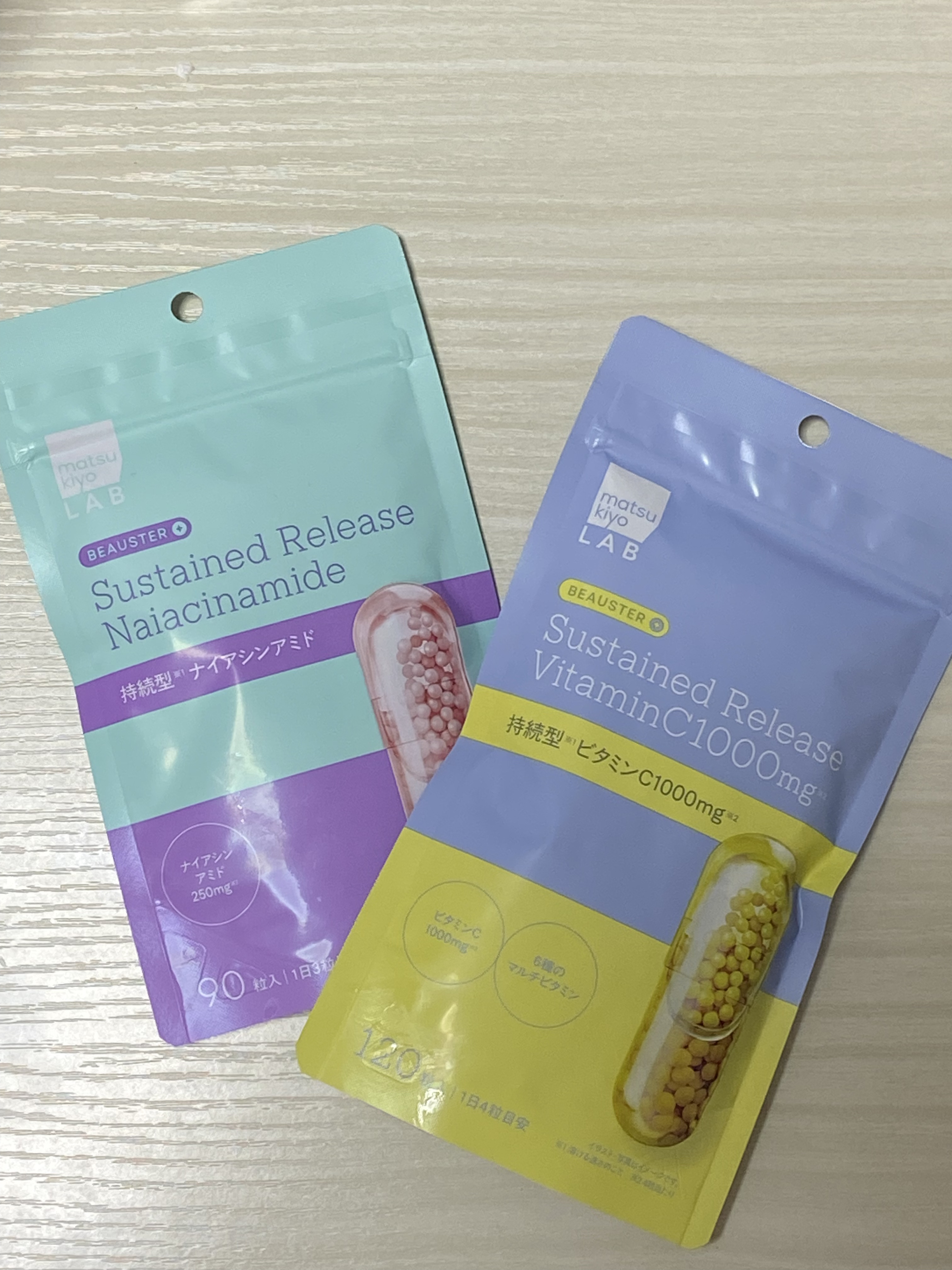 ビュースター 持続型ビタミンC1000/matsukiyo LAB/美容サプリメントを使ったクチコミ（2枚目）