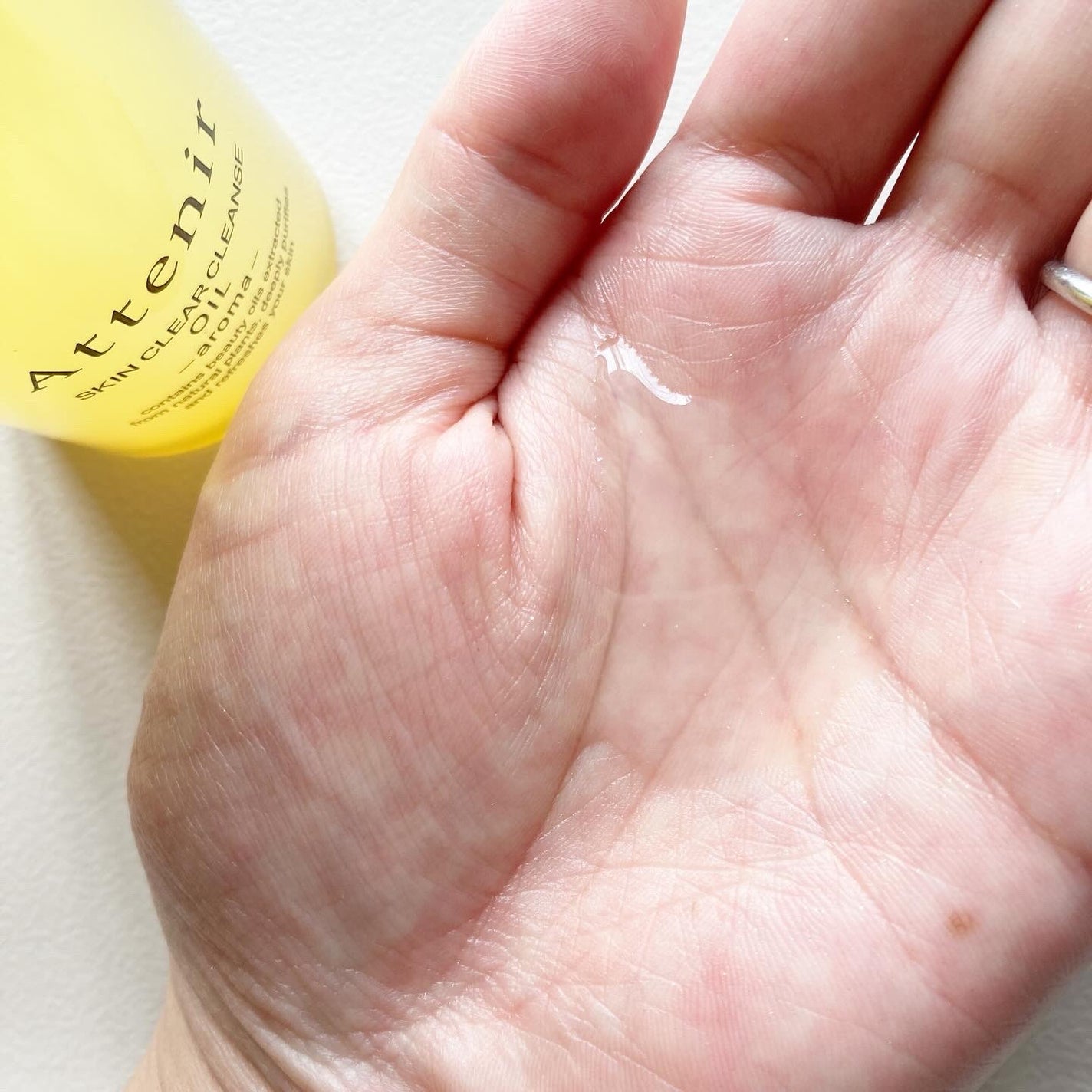 スキンクリア クレンズ オイル <アロマタイプ>/アテニア/オイルクレンジングを使ったクチコミ(3枚目)