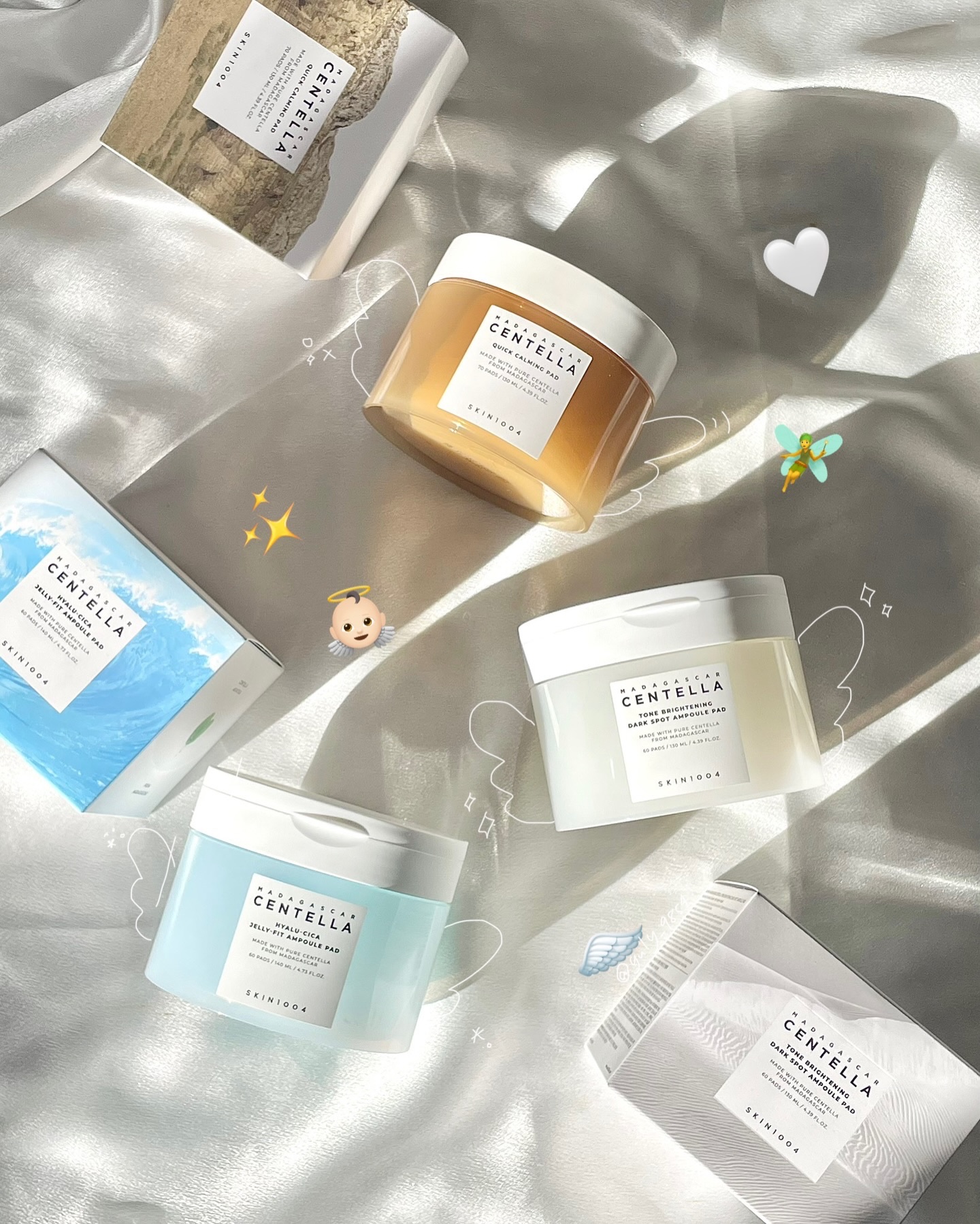 ヒアルーシカジェリーフィットアンプルパッド/SKIN1004/トナーパッドを使ったクチコミ（1枚目）