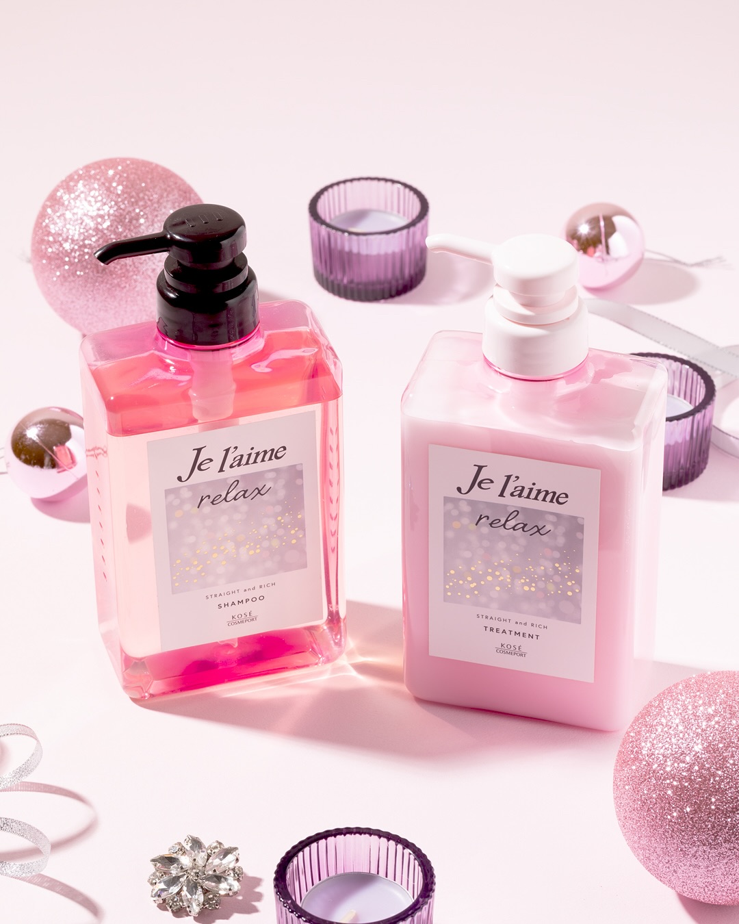 リラックス ミッドナイトリペア シャンプー／ヘアトリートメント (ストレート＆リッチ)/Je l'aime/市販シャンプーを使ったクチコミ（1枚目）