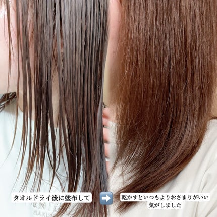 ミルクプロテインインテンシブヘアオイル/odiD/ヘアオイルを使ったクチコミ(5枚目)