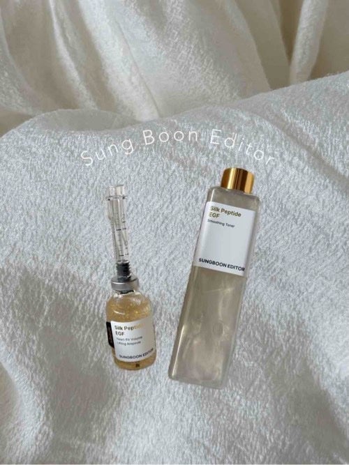シルクペプチドインテンシブリフティングアンプル/SUNGBOON EDITOR(成分エディター)/美容液を使ったクチコミ(1枚目)