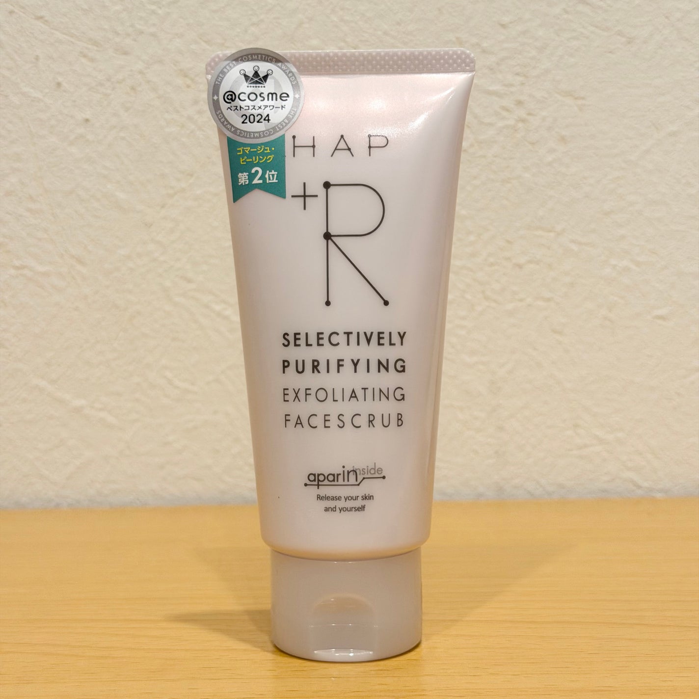 フェイススクラブ /HAP+R/スクラブ・ゴマージュを使ったクチコミ(1枚目)