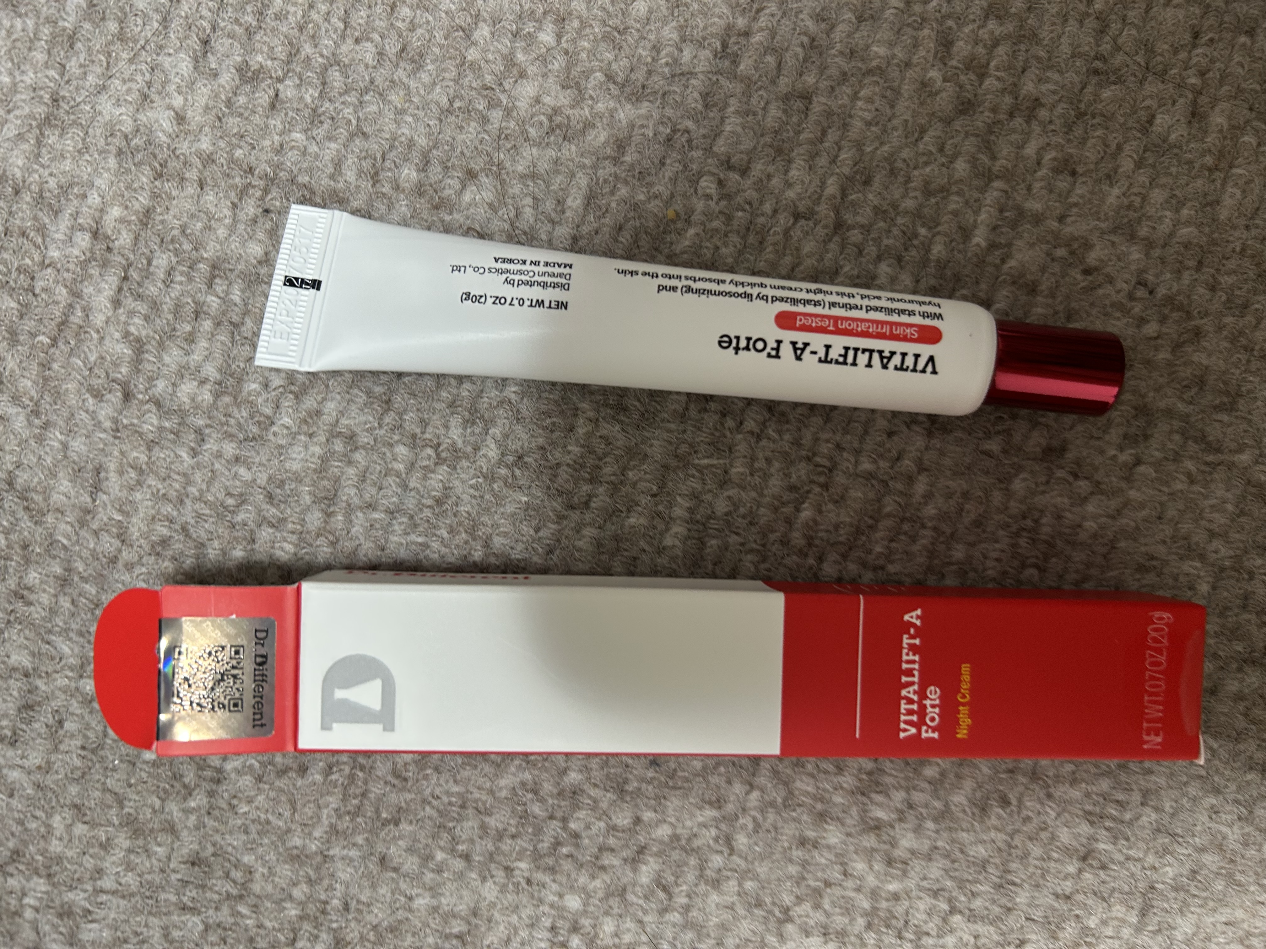 VITALIFT A forte/Dr.Different/フェイスクリームを使ったクチコミ（1枚目）