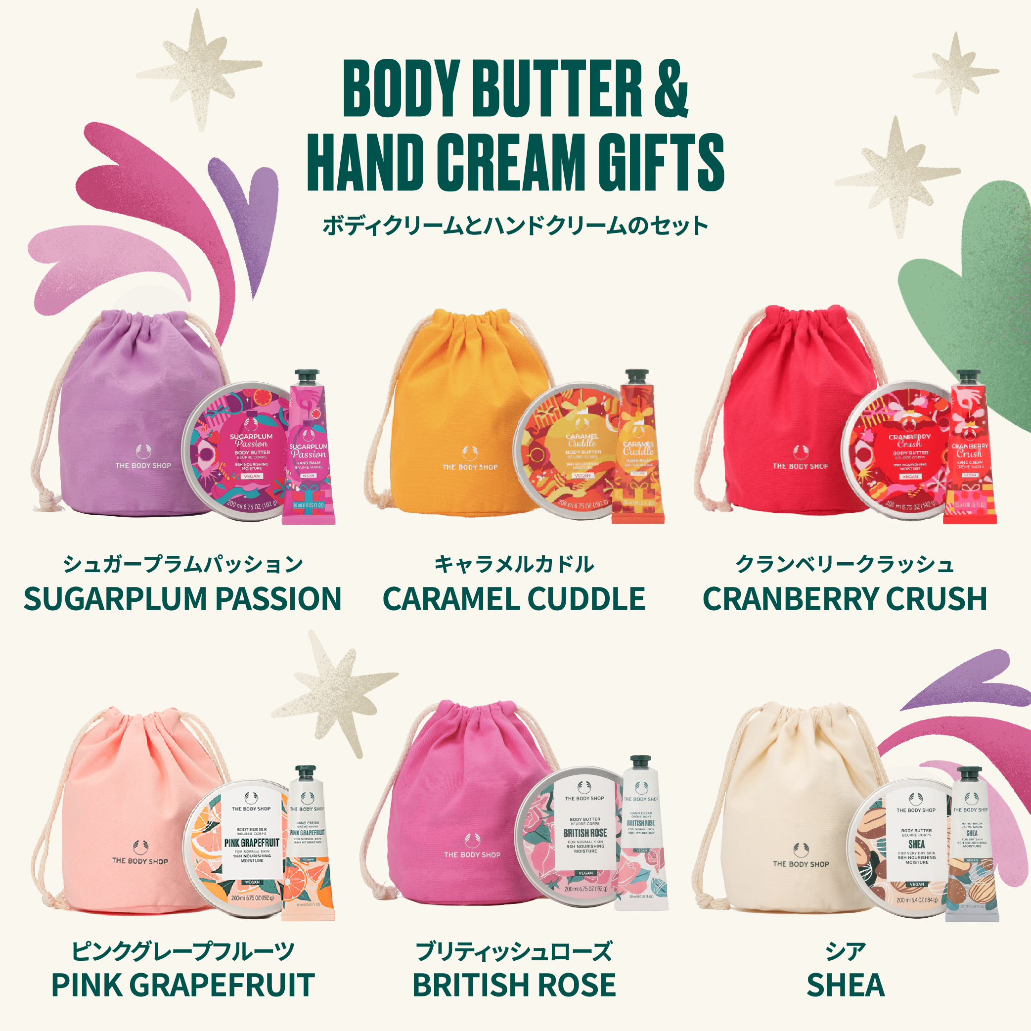 シュガープラムパッション ボディケアポーチ /THE BODY SHOP/その他キットセットを使ったクチコミ（2枚目）