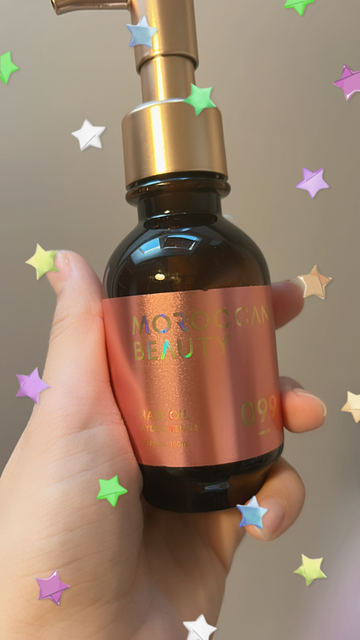 モロッカンビューティ ハイドロリペア ヘアオイル/モロッカンビューティ/ヘアオイルを使ったクチコミ（1枚目）