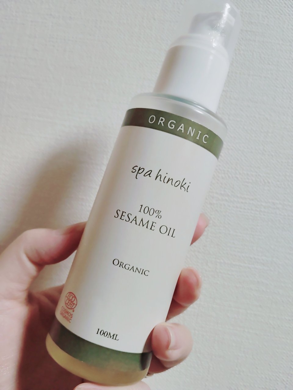 セサミオイル/桧 spa hinoki(スパヒノキ)/フェイスオイルを使ったクチコミ（1枚目）