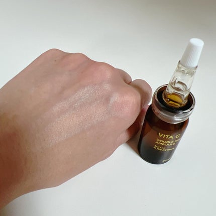 ビタC凍結乾燥ダブルショットアンプルキット/BONCEPT/美容液を使ったクチコミ(5枚目)